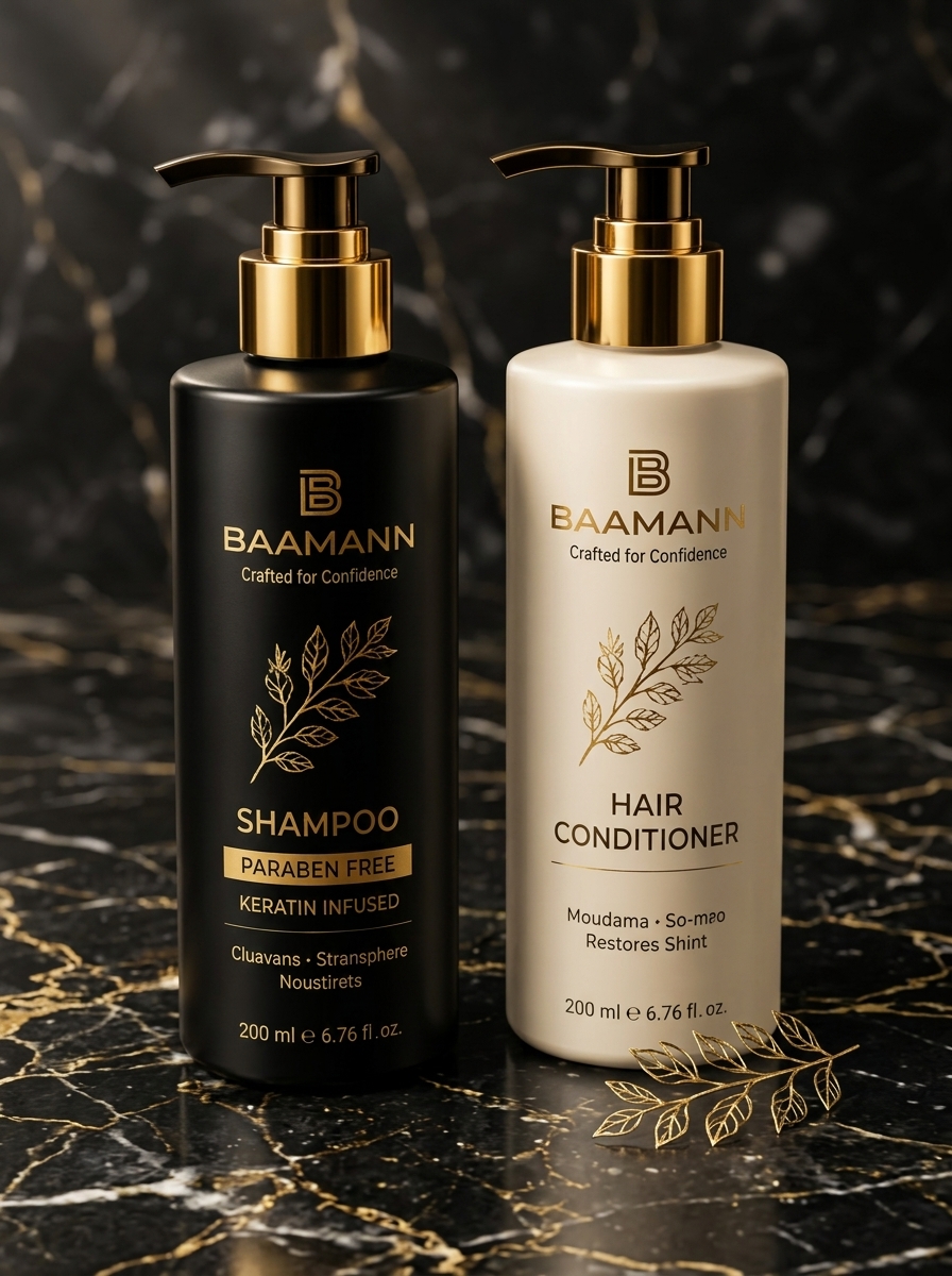 BAAMANN Hair Care Collection - Shampoo & Conditioner